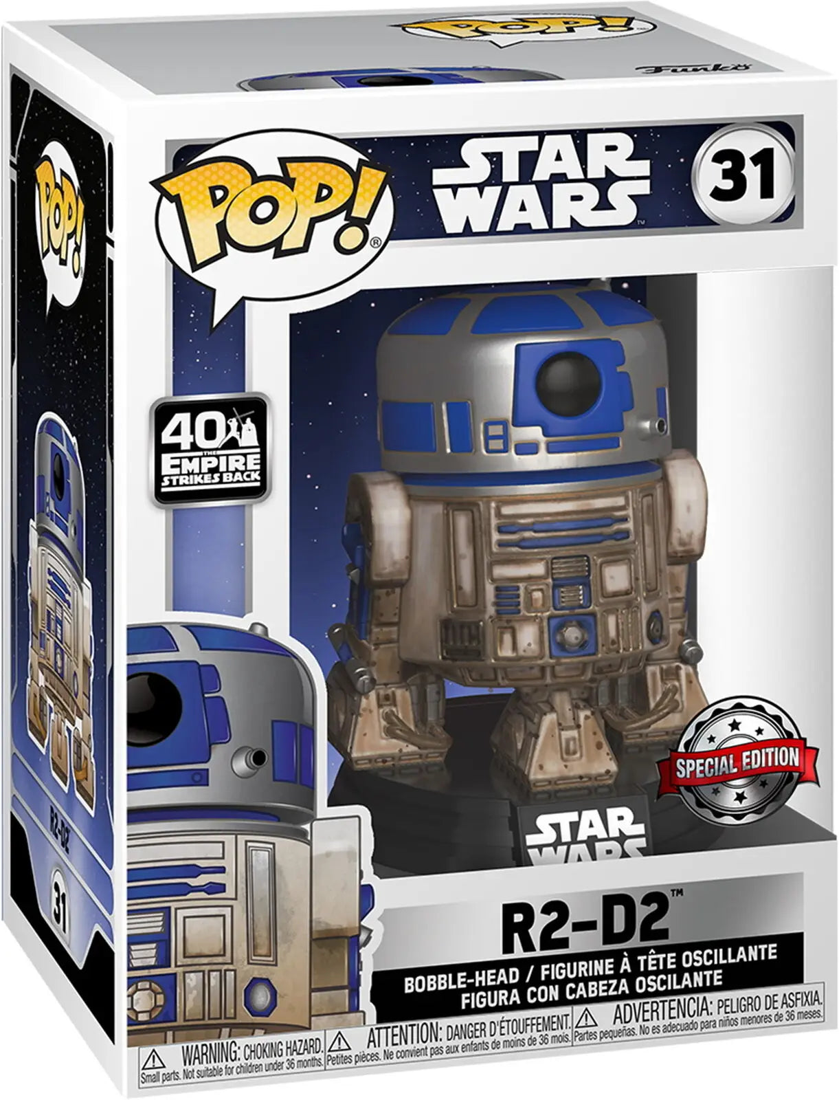 Star Wars R2-D2 Robot Special Edition Vinyl Figure Collection Model Toys